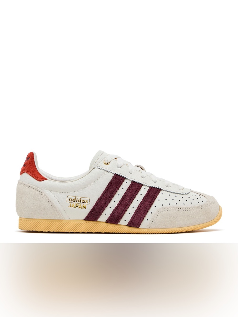 Adidas Japan “Off White and Shadow Red” Women’s Size 10 Brand NWT